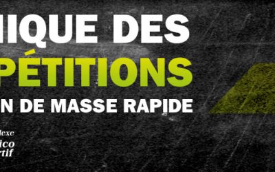 Technique des 40 répétitions pour un gain de masse rapide